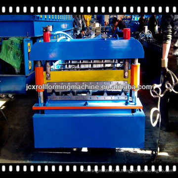 220V 60HZ Trapezoidal Roof Panel Roll Forming Machine With 18 Roller Station